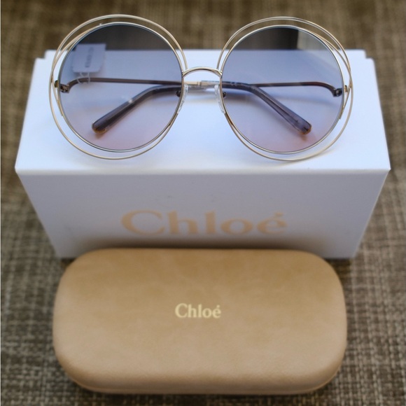 CHLOÉ Carlina Round Sunglasses - Picture 2 of 8